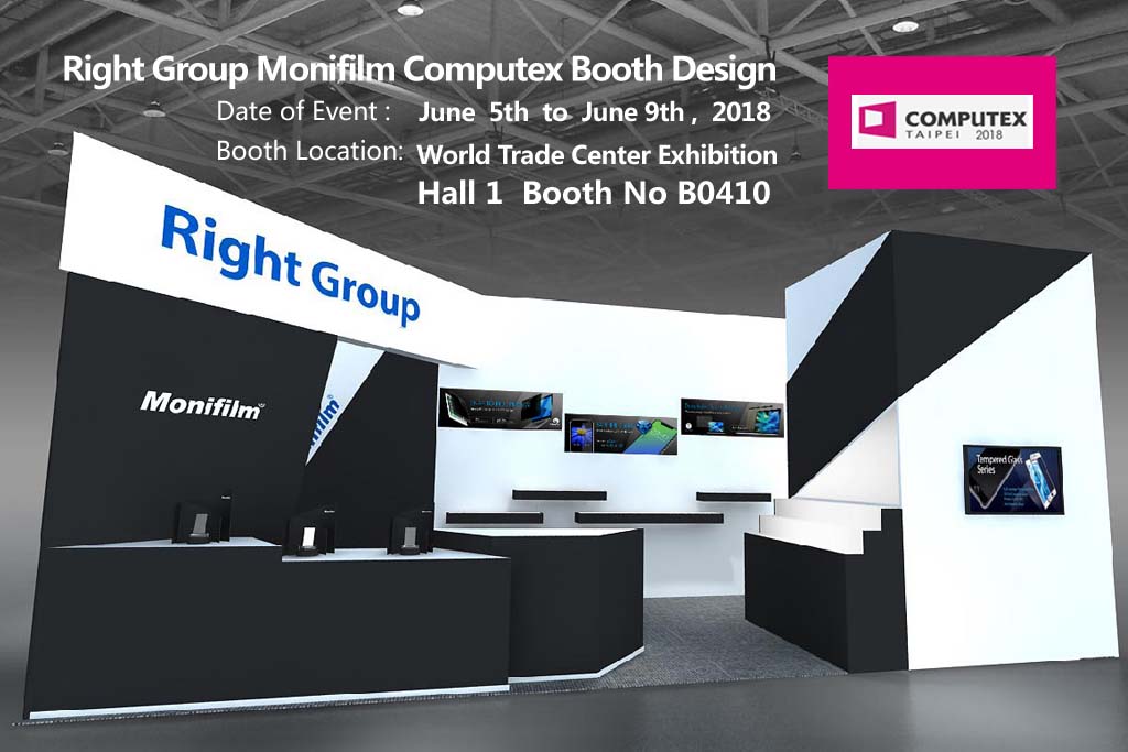 Computex Taipei 2018 : Right Group and Monifim Booth Design